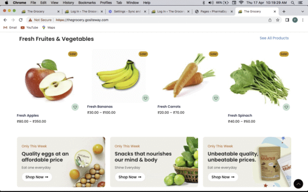 All-in-One Multi Store Grocery Website – Delivery & Pickup Ready - Image 3