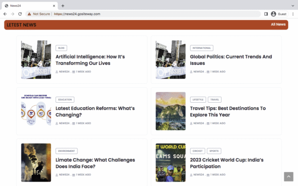 Professional News Website – SEO Optimized, Ad-Ready & Mobile Friendly - Image 4
